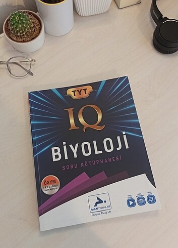 Paraf IQ serisi Tyt Biyoloji soru bankası 