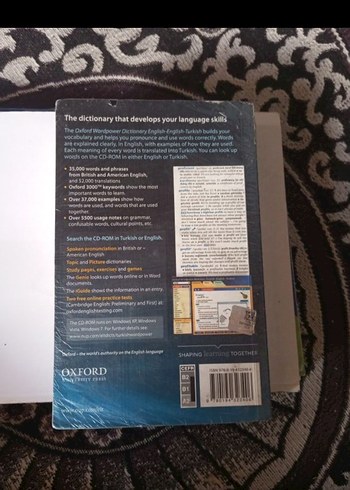 Oxford Wordpower İngilizce-İngilizce-Türkçe Sözlük - Görsel 2