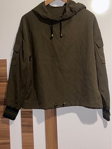 Haki sweatshırt