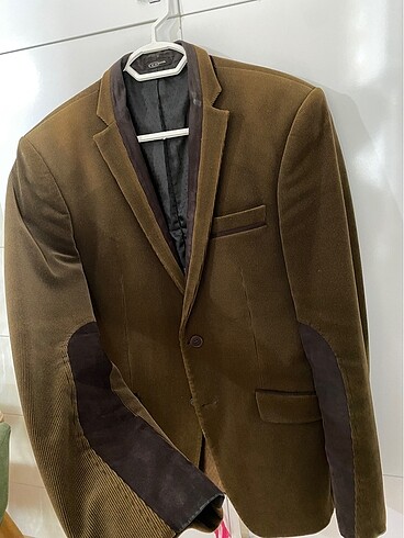 Kadife blazer ceket - Görsel 7