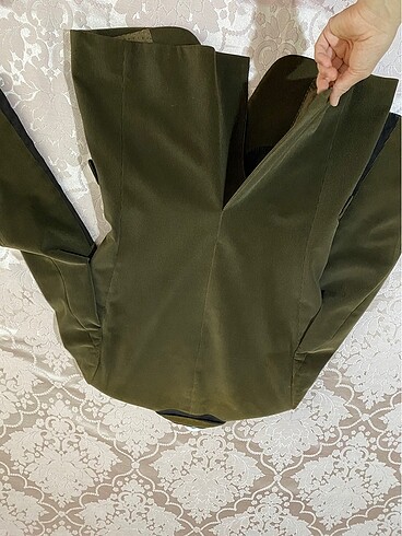Kadife blazer ceket - Görsel 4