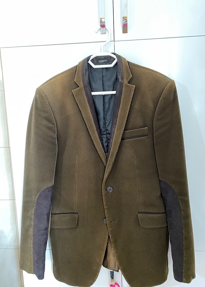 Kadife blazer ceket - Görsel 5