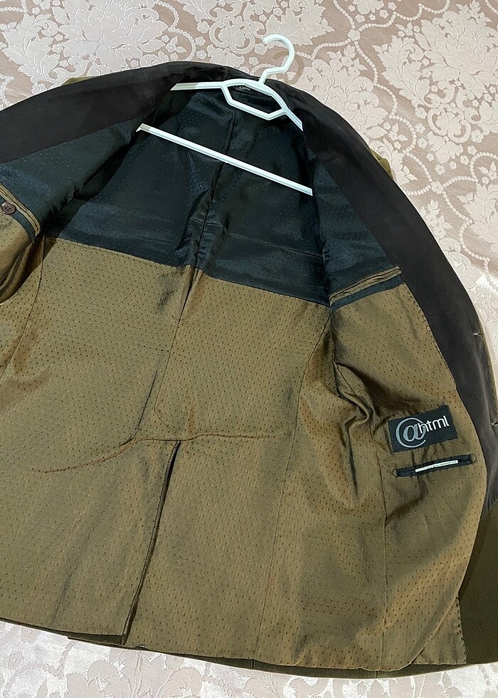 Kadife blazer ceket - Görsel 2