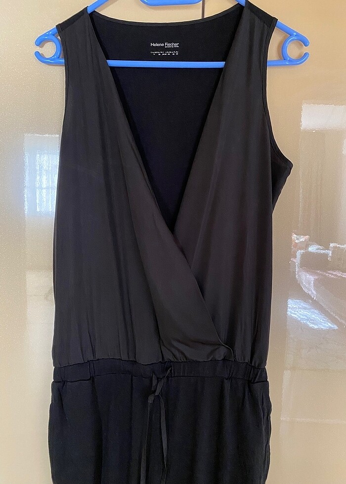 Likralı penye tulum - Görsel 2