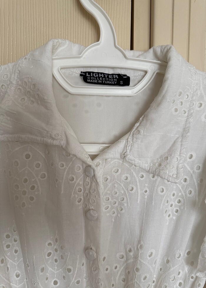 Fisto beyaz elbise - Görsel 3