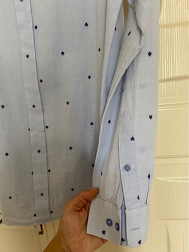 Karaca mavi gömlek - Görsel 5
