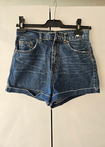 Topshop Denim Mini Şort