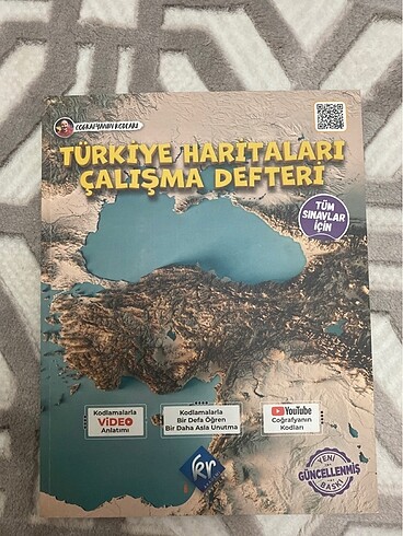 Coğrafyanın kodları Türkiye haritaları çalışma defteri (ayırtıld