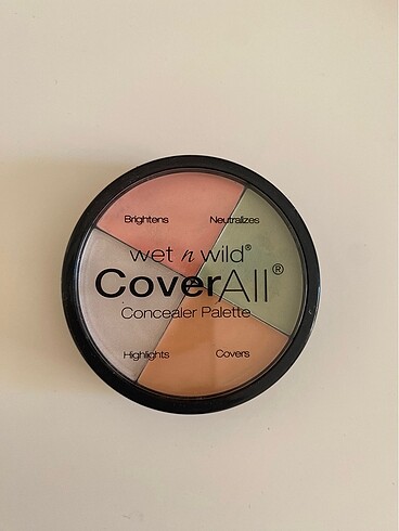 Wet n wild cover all concealer palette