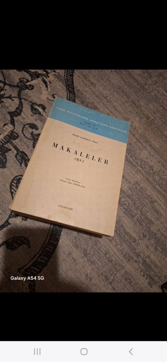 Reşit Rahmeti Arat- Makaleler Cilt 1 - Görsel 4