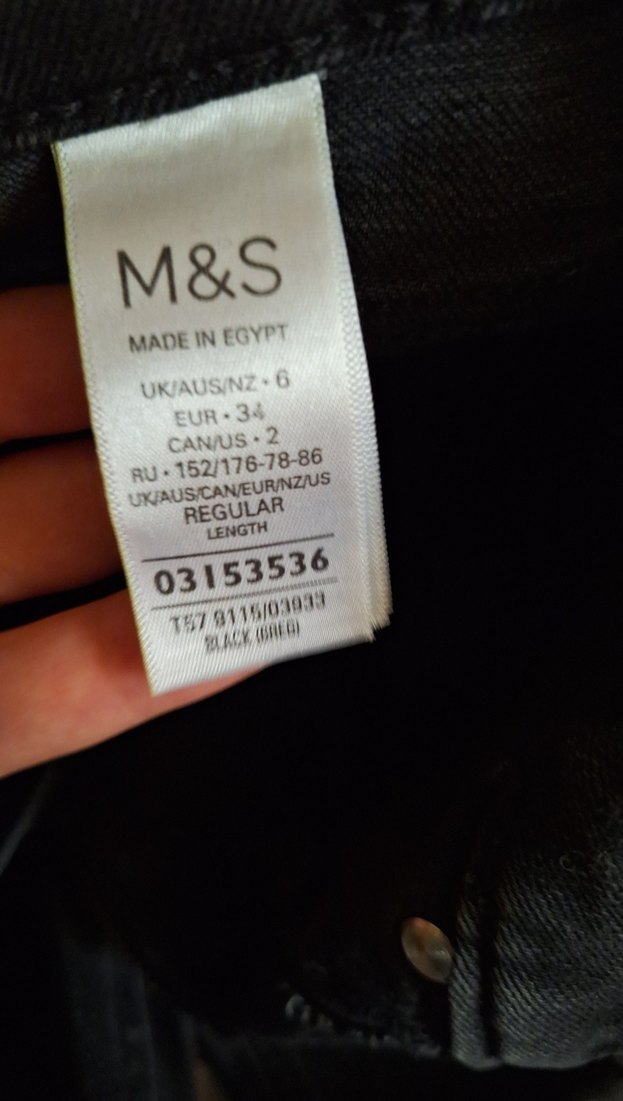 Kadın Siyah Bol Kesim Midi Kot Pantolon - Görsel 4