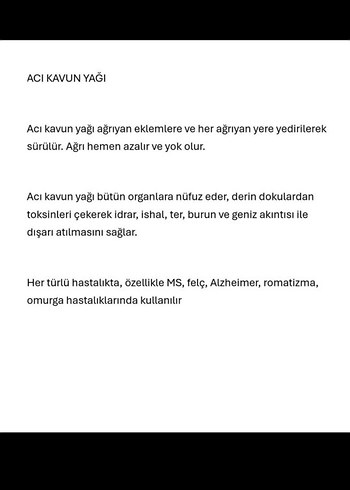 Acıkavun Yağı 20ml - Görsel 2