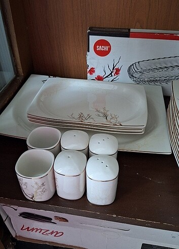  Beden beyaz Renk Yemek Takımı 
