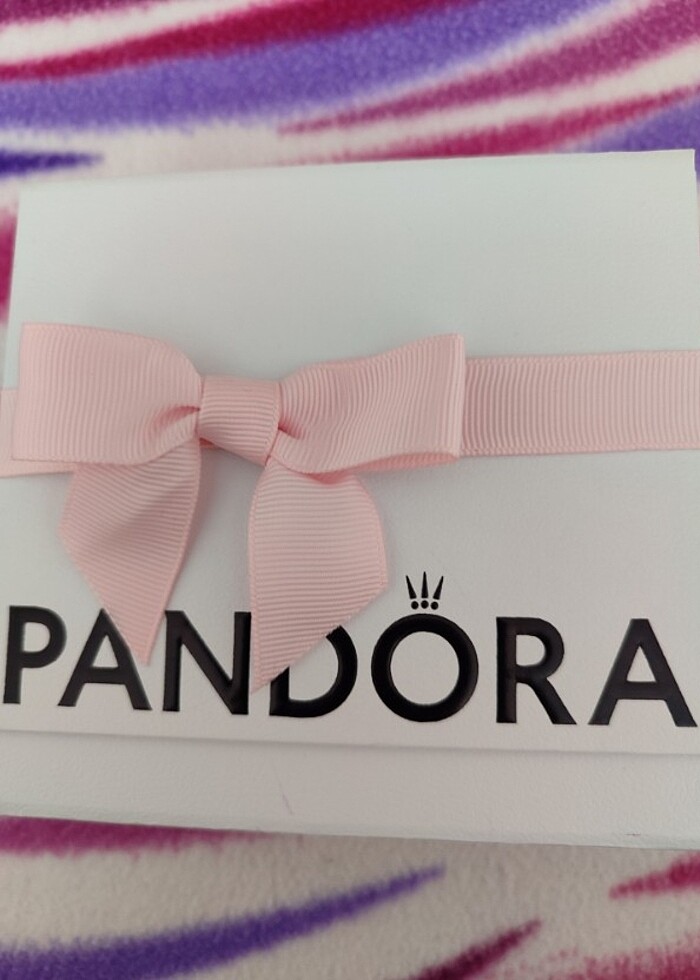 Pandora Gümüş Mavi Kelebek Halka Küpe - Görsel 2