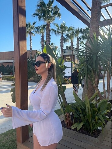 H&M beyaz tulum