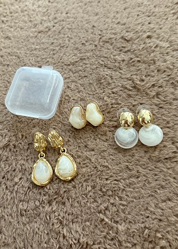 Accessorize Şık küpe seti (3lü)