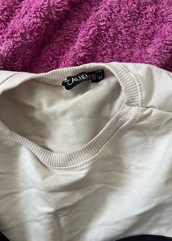 Beyaz Siyah Drapeli Midi Elbise - Görsel 2