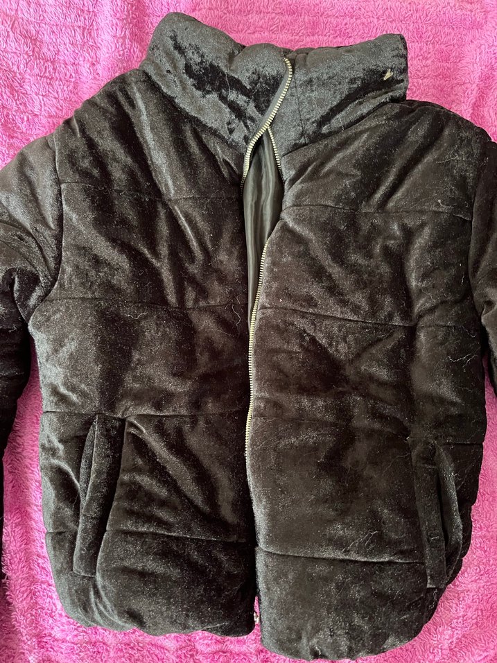 Siyah Kadın Kışlık Mont - Görsel 2