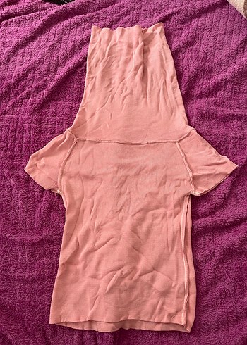 Madonna yaka pembe üst - Görsel 2