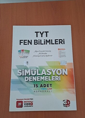 3D Tyt Fen Denemesi