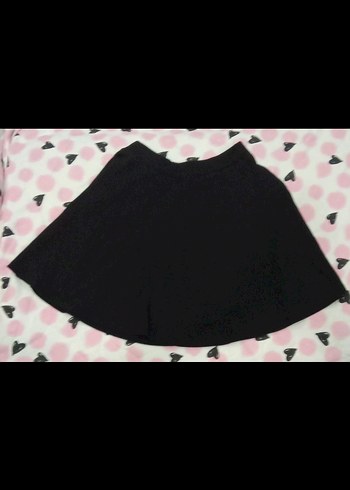 Siyah Mini Fırfırlı Gotik Etek - Görsel 2