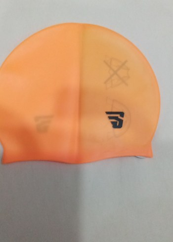 Turuncu Spor Yüzücü Bonesi Velcro - Görsel 2