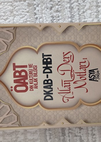 ÖABT Din Kültürü ve Ahlak Bilgisi