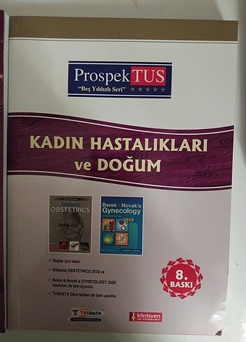 Tus Kadın Hastalıkları ve Doğum kitabi