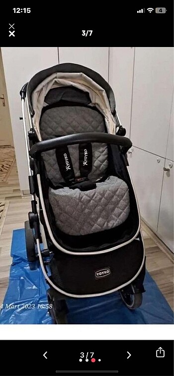 0 - 13 kg Beden Yoyko travel sistem bebek arabası