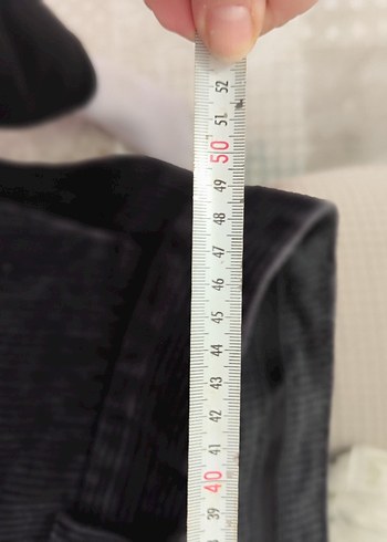 Büyük beden Erkek Kadife Pantolon - Görsel 4