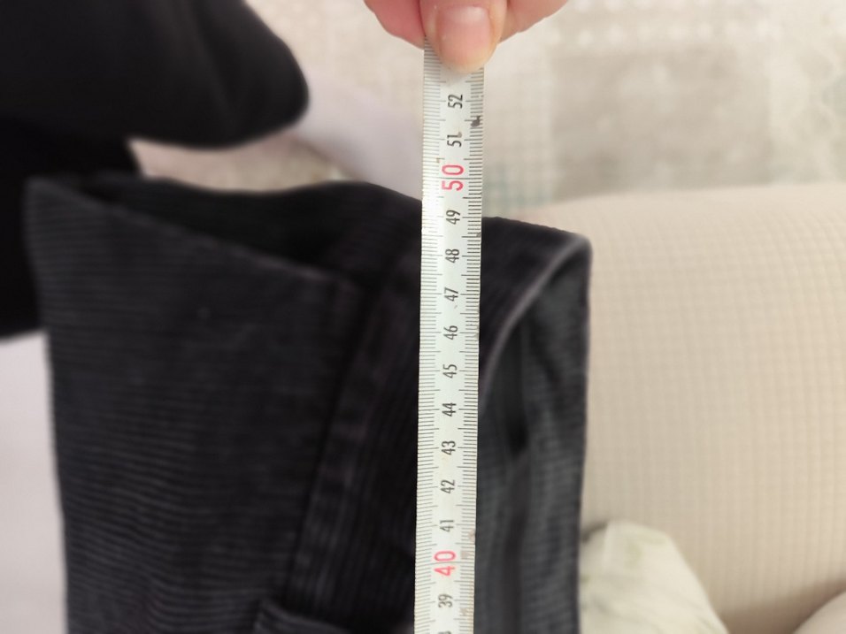 Büyük beden Erkek Kadife Pantolon - Görsel 4