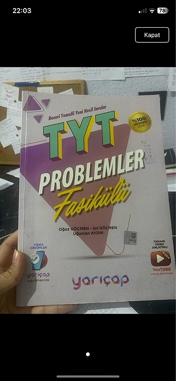 Tyt test kitapları 3ü