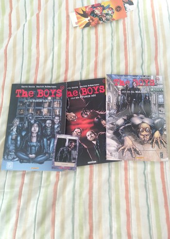 The Boys Çizgi Roman Seti ilk 3 cilt