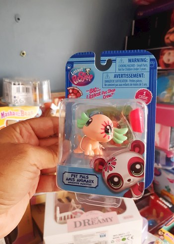 Beden Renk Littlest Pet Shop Minişler Tekli Paket S3 - 142 - Axolotl