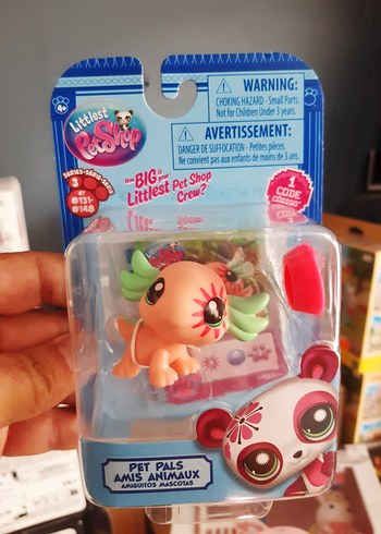 Littlest Pet Shop Minişler Tekli Paket S3 - 142 - Axolotl