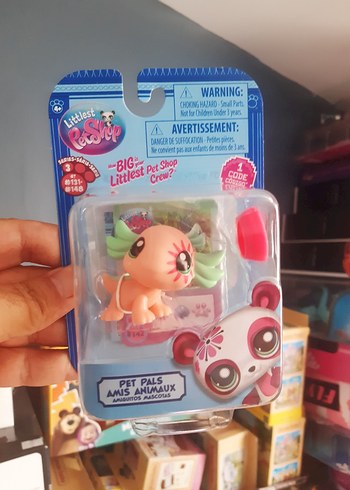 LPS Minişler Littlest Pet Shop Minişler Tekli Paket S3 - 142 - Axolotl