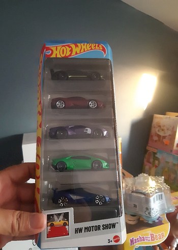 Hot Wheels Hot Wheels 5li Araba Set orjinal sıfır