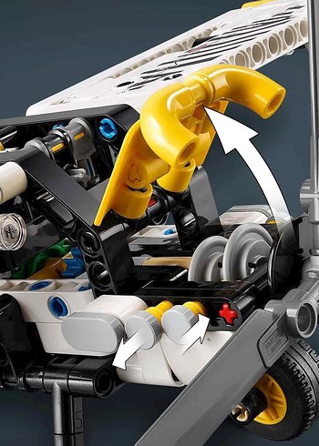 Beden Renk LEGO Technic Arazi Uçağı 42198 (333 Parça)