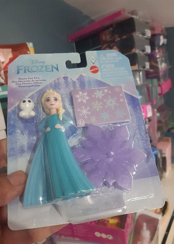  Beden Disney Frozen Elsa Bebek ve Aksesuar Seti 10cm