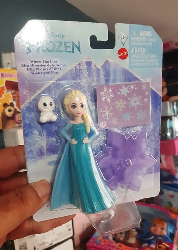 Disney Frozen Elsa Bebek ve Aksesuar Seti 10cm