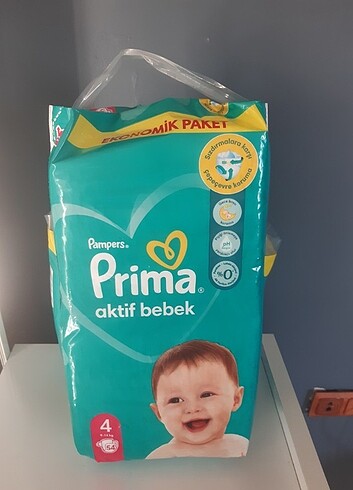 Prima Prima Bebek Bezi 4 Beden Maxi 54 lu iki paket