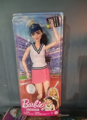Barbie Sonsuz Hareket Bebeği HKT73 - Tenisçi
