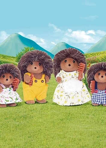  Beden Sylvanian Families Kirpi Ailesi 4018