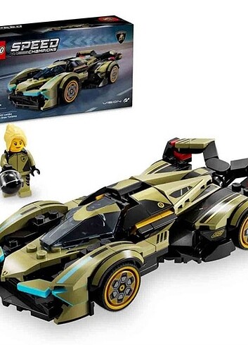 Beden LEGO Speed Lamborghini Lambo V12 Vision GT Süper Araba 76923