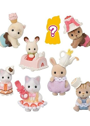 Sylvanian Families Bebek Minifigür Pasta Partisi Serisi 5765