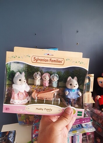 Sylvanian Families Husky Köpek Ailesi
