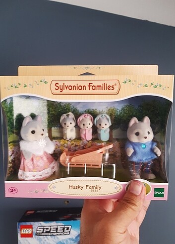  Beden Sylvanian Families Husky Köpek Ailesi