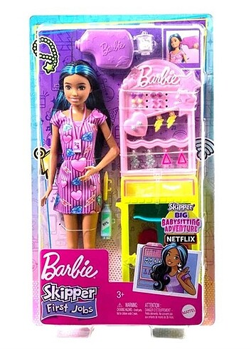 Barbie Skipper'ın Takı Standı Oyun Seti HKD78