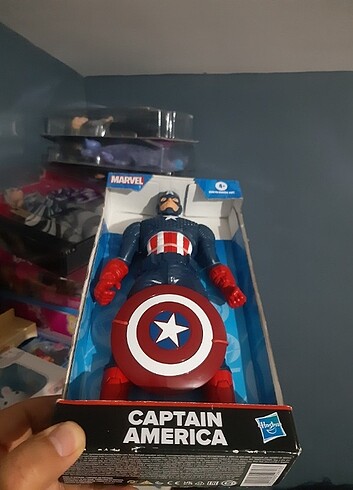  Beden Marvel Avengers Captaın Amerika Aksiyon Figürü E5556