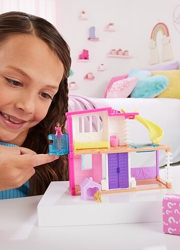  Beden Barbie Mini Barbieland Bebek Evi Oyun Setleri Bebek, Mobilyalar 